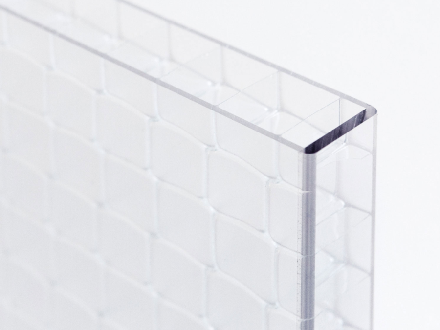 Büro Raumteiler, Trennwand Büro, Transparenter Raumteiler, Acrylwand, Trennwand durchsichtig