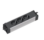 Steckdosenleiste Schreibtisch, konfigurierbare Steckdosenleiste Büromöbel